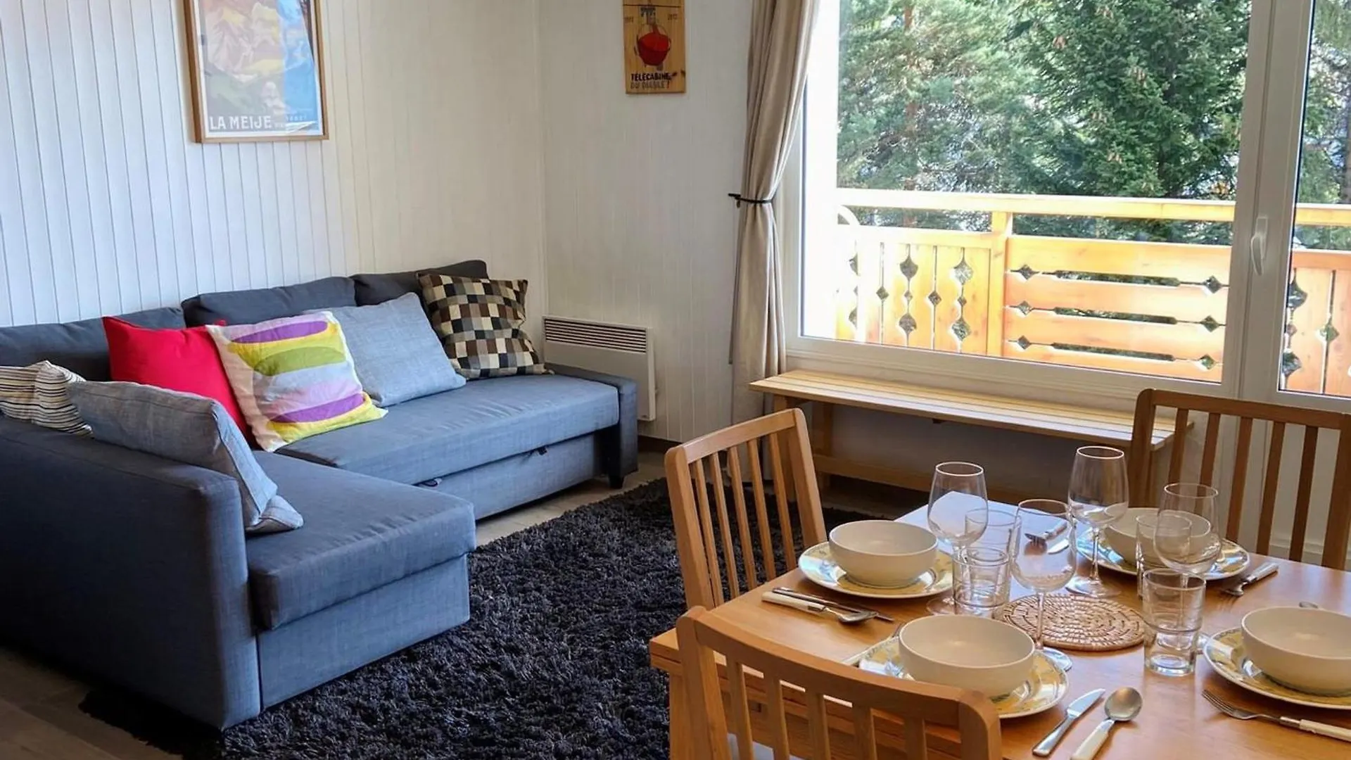 Bel Appartement 3 Pieces Avec Balcon Et Vue Montagnes - Fr-1-516-86 Λε Ντεζ Αλπ